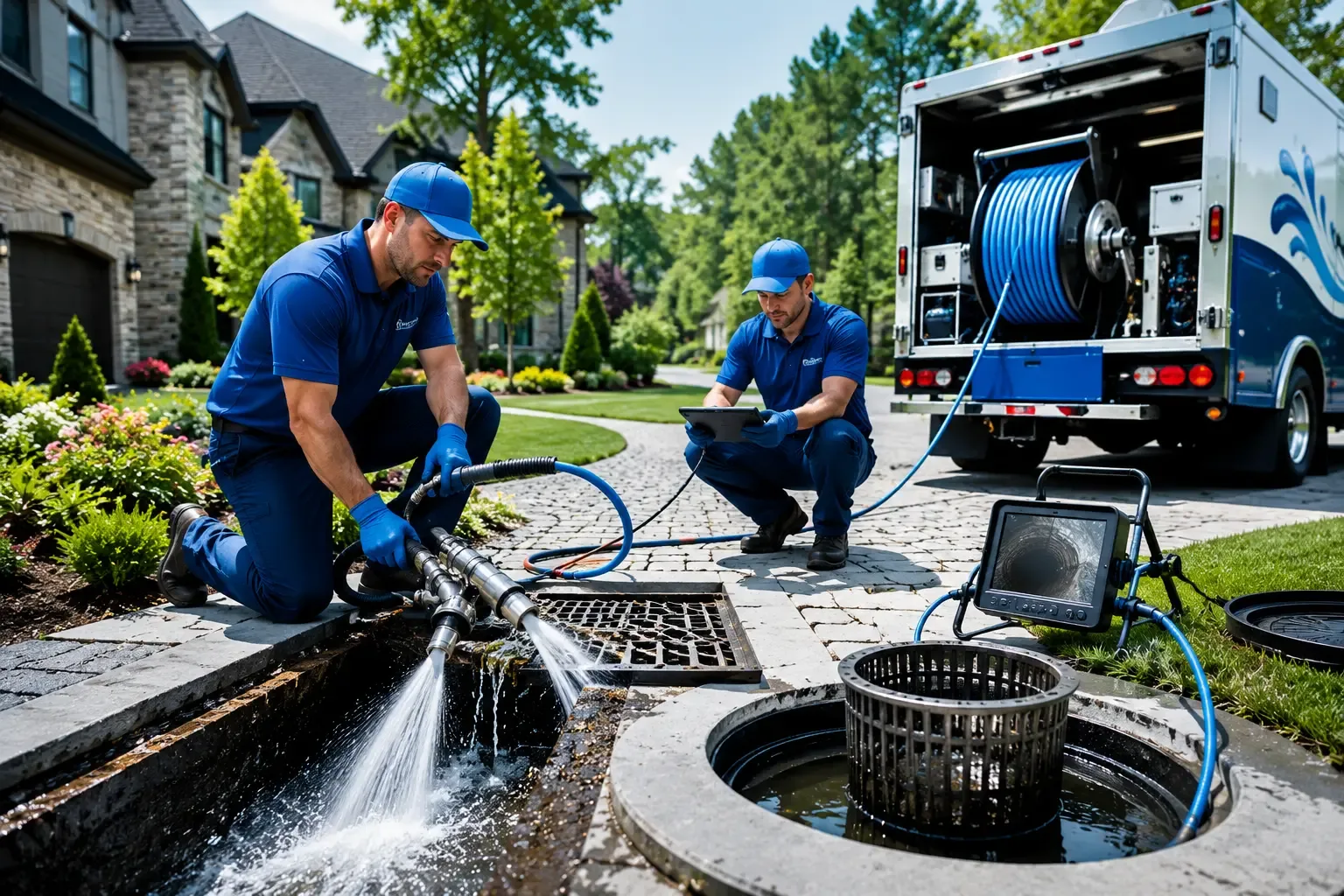 Local outdoor drain cleaning professionals in Yale, OK